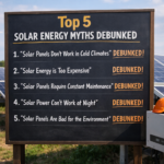 Top 5 Solar Energy Myths Debunked