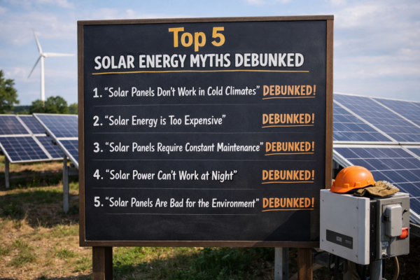 Top 5 Solar Energy Myths Debunked